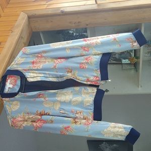 Zara 100% Polyester bomber jacket